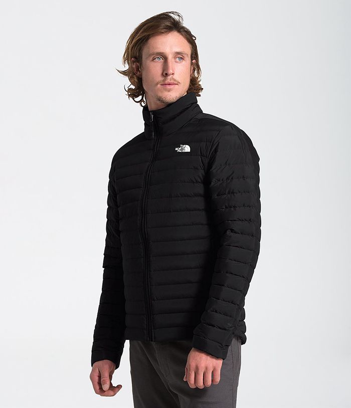 The North Face Puffer Jacket Stretch Black - Mens - Thailand QPAXF-3687